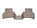 WeatherTech Custom Fit FloorLiners for Jaguar XE - 2nd Row (468642), Grey