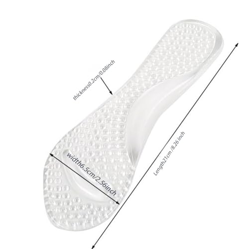 2 Pares Plantillas Gel Adhesivas para Tacones Altos miniatura 4