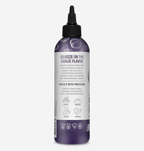 Aceite de oliva extra virgen con ajo 250 ml miniatura 3