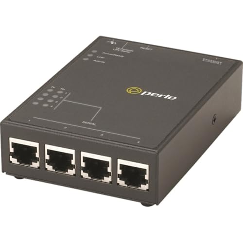 Image of Perle Systems 04031870 Iolan Sdg4 Tx Device Svr 4xrj45perp Rs232 /422 Xt 10 /100 /1000
