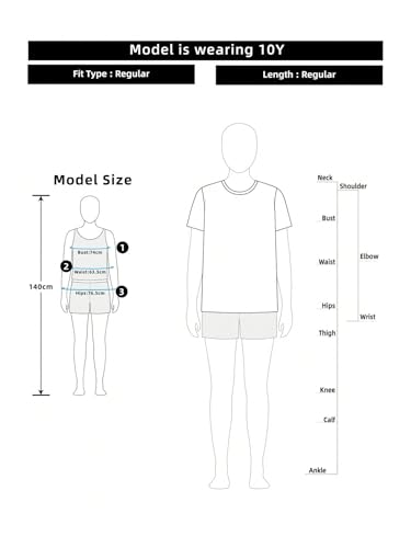 OYOANGLE Girl's 3 Pack T-Shirts Cute Bow Print Crew Neck Short Sleeve Casual Tee Tops4