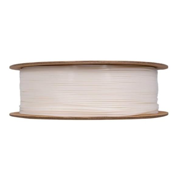 Image of eSUN PLA+ 3D Printing Filament 1.75mm High Speed Filament Speedy PLA Plus for Fast Printing, Dimensional Accuracy + /- 0.03mm, 1KG (2.2 LBS) White