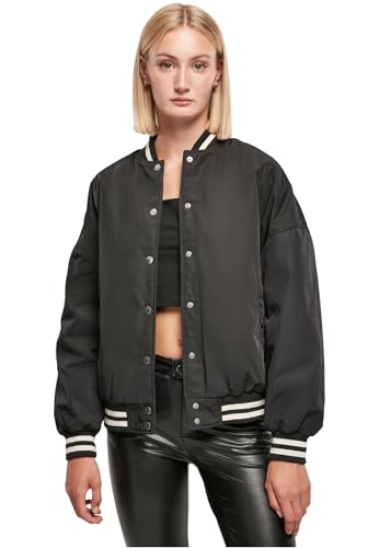 College jacket oversized contre le vent veste ample femme pour un look stylé