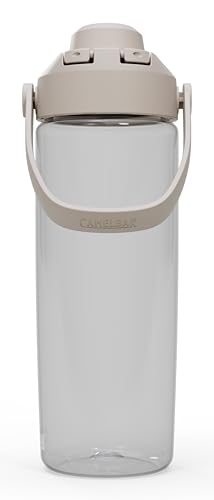 Image of CamelBak Thrive Chug Water Bottle, High Flow Lid Design for Quick Everyday Hydration and Active Use, 20oz, Clear