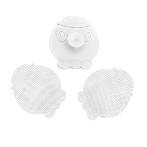 Ipetboom 6 Peças Escova De Silicone Escova De Alinhavo De Silicone Escova De Limpeza Facial Manual E