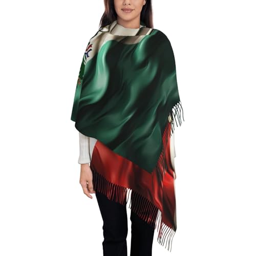 Kiribati Flag Shawls And Wraps For Women Soft Warm Blanket Lightweight Scarfs Versatile Long Shawl For Evening Dresses4