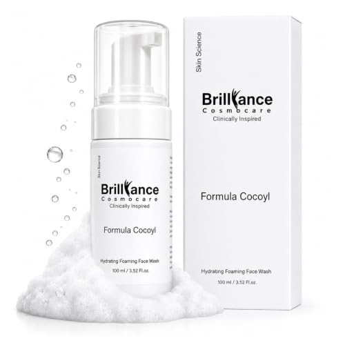 Image of Brilliance Foaming Face Wash 100ml with 1% Salicylic Acid, Ceramide & Vit C