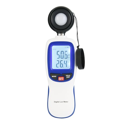 Luxmètre numérique portatif WT81 pour mesurer la luminosité ambiante avec écran rétroéclairé