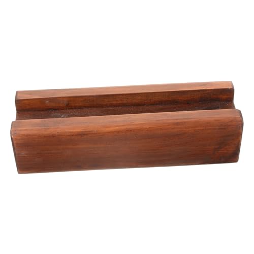 TEHAUX Elegant Wooden Full Length Mirror Stand Holder for Home Decor Artwork Display