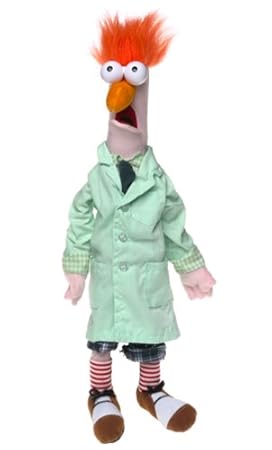 beaker muppets plush toy