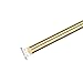 uxcell Brass Rod,4mm,5/32inch Diameter 150mm Length Brass Solid Round Rod Lathe Bar Stock for RC Model Airplane Helicopter DIY Craft 8pcs