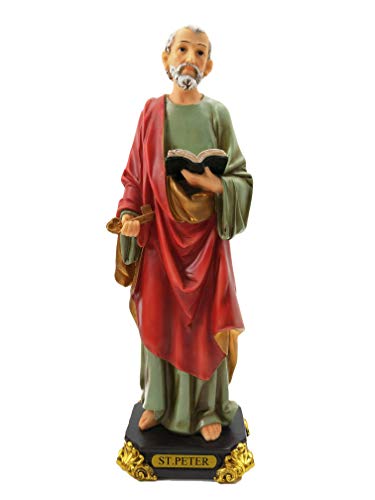Estatua de San Pedro 12.5 pulgadas