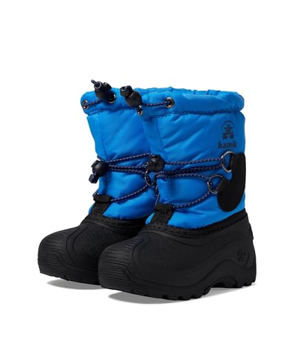 Kamik Kids' Northpole Winter Boots, Blue, 9 Toddler
