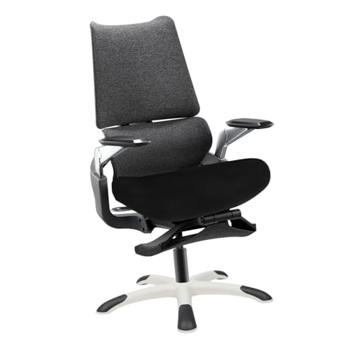 Funda para silla ejecutiva ergonómica SHINEOFI con base antideslizante lavable 8