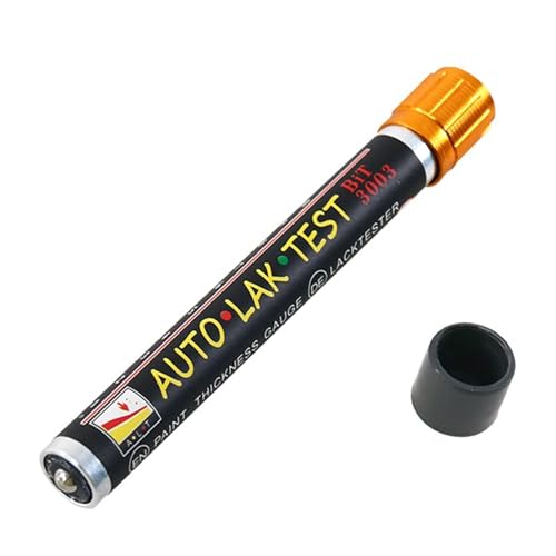 Car Paint Thickness Gauge, Magnetic Car Paint Coating Tester Meter, Car Body Damage Detector Pen Waterproof Crash-Test Check Tool for Used Car Inspection