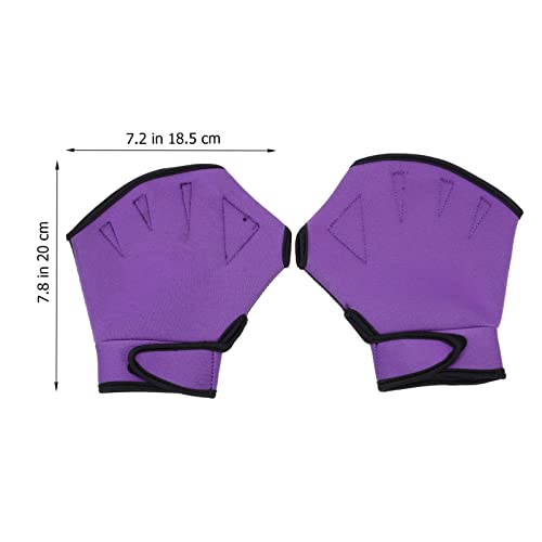 Sapo Luvas de Natação Webbed Flippers Paddle Swim Training Luvas Nadar Luvas Webbed Luvas Impermeáve