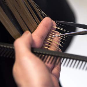 Juego de tijeras de corte de cabello, tijeras profesionales para cortar el cabello en casa, kit de tijeras de adelgazamiento con peine gratis y bolsa de almacenamiento para hombres y mujeres, 6