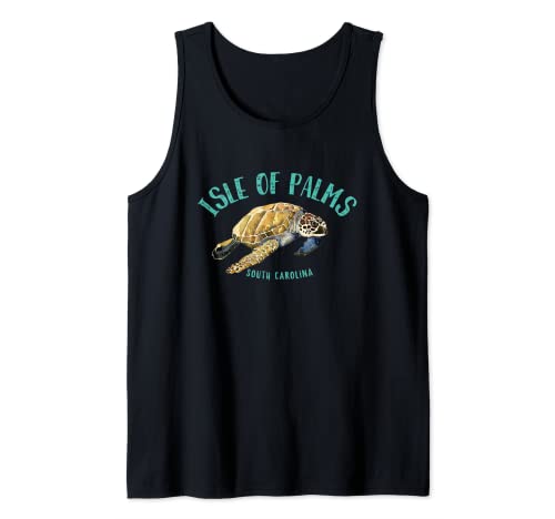 Isle of Palms South Carolina Sea Turtle Design Tank Top