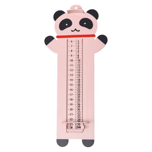 Luckxing Medidor de zapatos para niños,Dispositivos de medición de medidores de zapatos para niños - Lindo dispositivo de medición de pies en casa Panda,Dispositivo de medición del pie para el hogar,