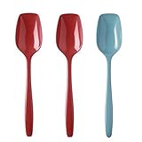 Rosti Mepal Set of 3 Melamine Non Stick Heat Resistant Large Spoons