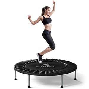CLORIS 36” Foldable Fitness Trampoline – Max Load 170lbs, Rebounder Indoor/Outdoor Fitness Body Exercise