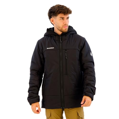 Mammut, Rime Pro Belay IN Hooded Jacket - Men's, Black, S