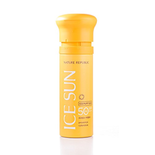 Nature Republic Provence Calendula Spf 50 Ice Puff Sun, 100 Gram
