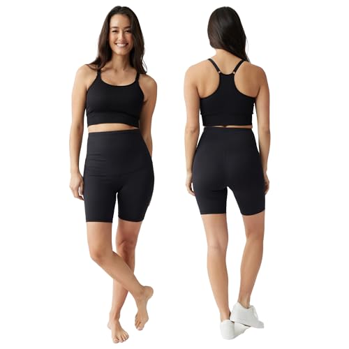 Ingrid & Isabel | High-Rise Maternity & Postpartum Bike Shorts