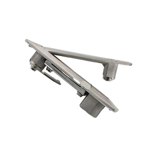 Serrure plate à point unique MS861 en acier inoxydable 304 pour boîtier électrique