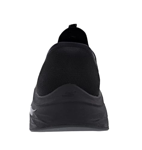 Skechers Men's Slip-Ins: Max Cushioning Arch Fit- Fortuitous Walking Shoes, Black/Black, 10.5 4E4