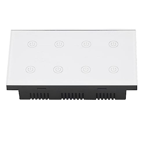Interruptor de luz táctil soluciona el desorden de cables con control de voz y app para el hogar 4