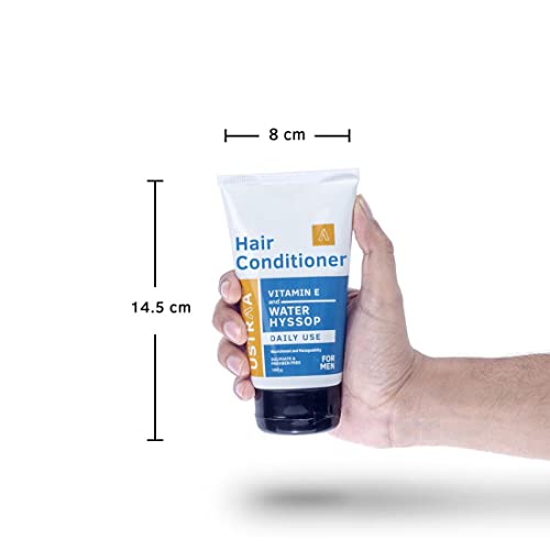 USTRAA Daily Use Hair Conditioner - 100gm No Sulphate No Paraben with Brahmi & Vitamin E - use after shampoo - Image 7