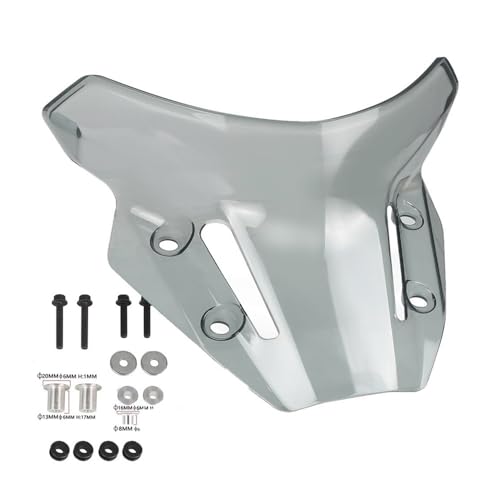 Déflecteur de vent MT09 pour un confort optimal en road-trip - 2