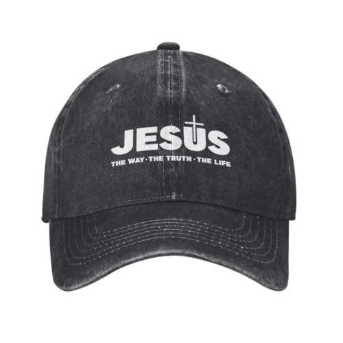 Casquette baseball anti-UV Jésus Christ réglable en coton
