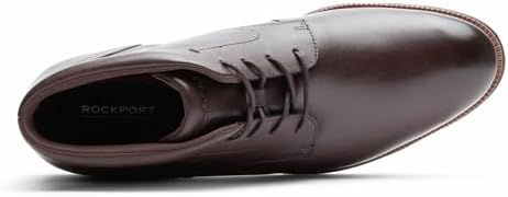 Rockport Men's Total Motion Dressport Chukka Boot, Dark Brown, 9.5 | Image 1