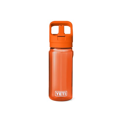 Image of YETI Yonder 600 ml /20 oz Water Bottle with Yonder Straw Cap, King Crab