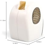 Camco Fridge Airator with On/Off Switch - Absorbs Refrigerator Odors and Smells, Space Efficient Compact Design, Maintains Consistent RV Temperature (44124), White