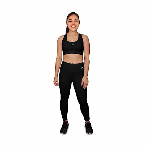 Calça Legging Basic Muvin – Feminino - Boa Respirabilidade – Alta Elasticidade – Sustentação - Corri