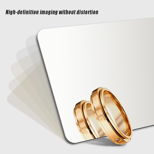 Miroir HD sans cadre 140x40 cm au reflet parfait et coins arrondis sécurisés - 4