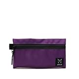 ALTUS Estuche Esqui Montaña Escolar | para niños | para el Colegio | Unisex (Negro/Morado)