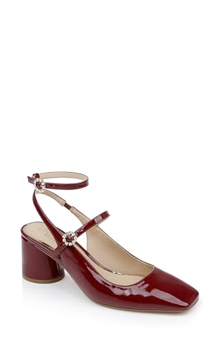 Image of Jewel Badgley Mischka Keilani Block Round Heeled Mary Jane