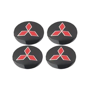 WSADRFXS Czarne Nakładki Mitsubishi Outlander - 4 szt.