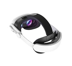 KIWI design K4 Boost Battery Head Strap for Meta Oculus Quest 3/3S, Adjustable VR Headband Accessories with Dual Charge, Ex…