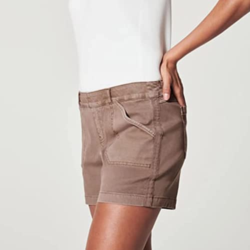 LELEBEAR-Lawore-Stretch-Twill-Shorts-Womens-Stretch-Twill-Shorts-Regular-Fit-Hiking-Shorts-with-Pockets-Casual-Shorts