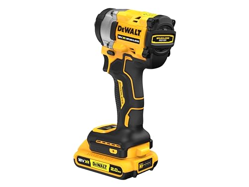 DEWALT 18V Bless 1/2 CIMP WCH 406NM 2 X 2AH DP, Yellow - Image 3