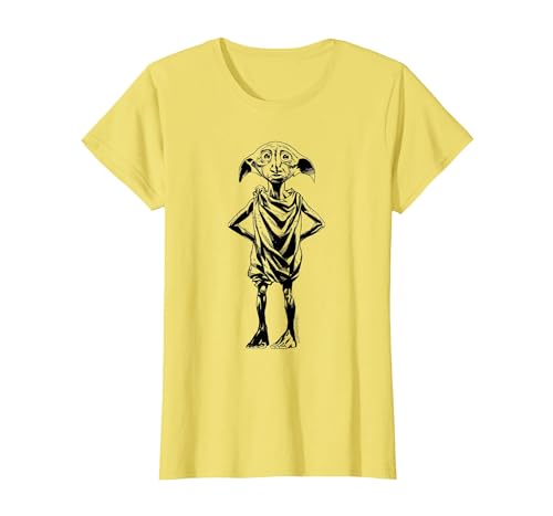 Image of Harry Potter Dobby T-Shirt, Women, Lemon Yellow, Medium