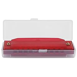Harmonica plastique translucide 10 trous, Harmonica plastique translucide 10 trous avec boîte de rangement pour… - Les Beatles, Paul McCartney, John Lennon, RIngo Starr, George Harrison