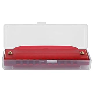 Harmonica plastique translucide 10 trous, Harmonica plastique translucide 10 trous avec boîte de rangement pour… - Les Beatles, Paul McCartney, John Lennon, RIngo Starr, George Harrison