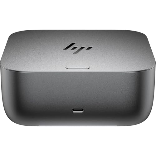Image of HP 280W Thunderbolt 4 Ultra Dock Port Replicator Bundle w /DKZ Hub (Universal Thunderbolt /USB-C Docking Station, Single Cable for Charging, Data Transfers to Any Brand Laptop)