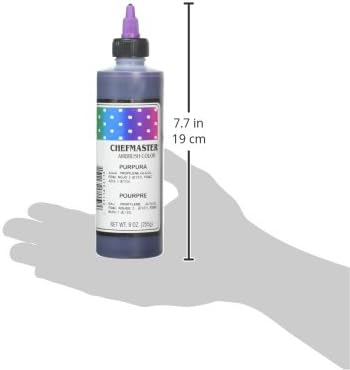Miniatura 4 de Chefmaster Aerógrafo Spray para alimentos, 9 onzas, morado